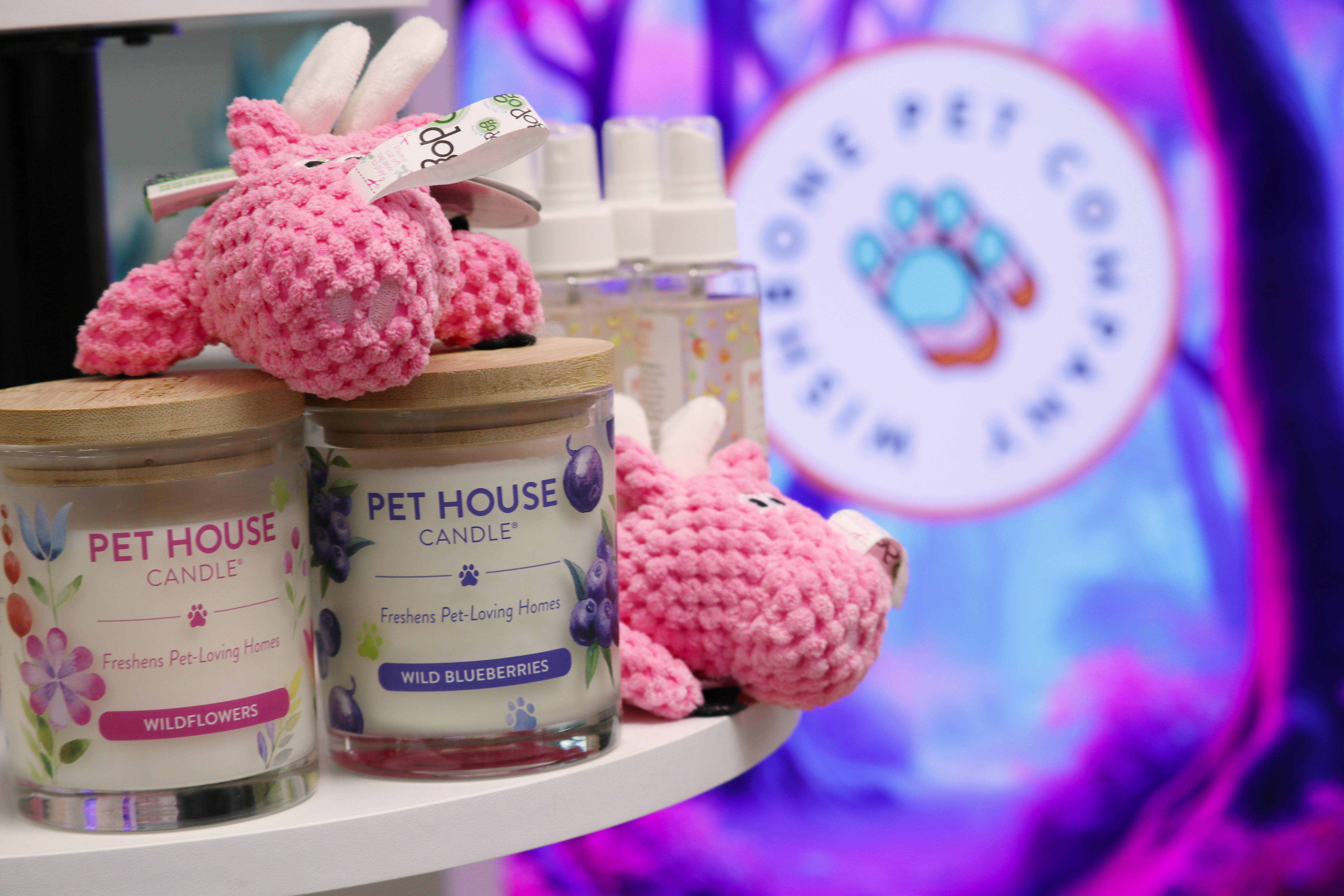 Pet House Candles and accessories at Wishbone Pet Co.
