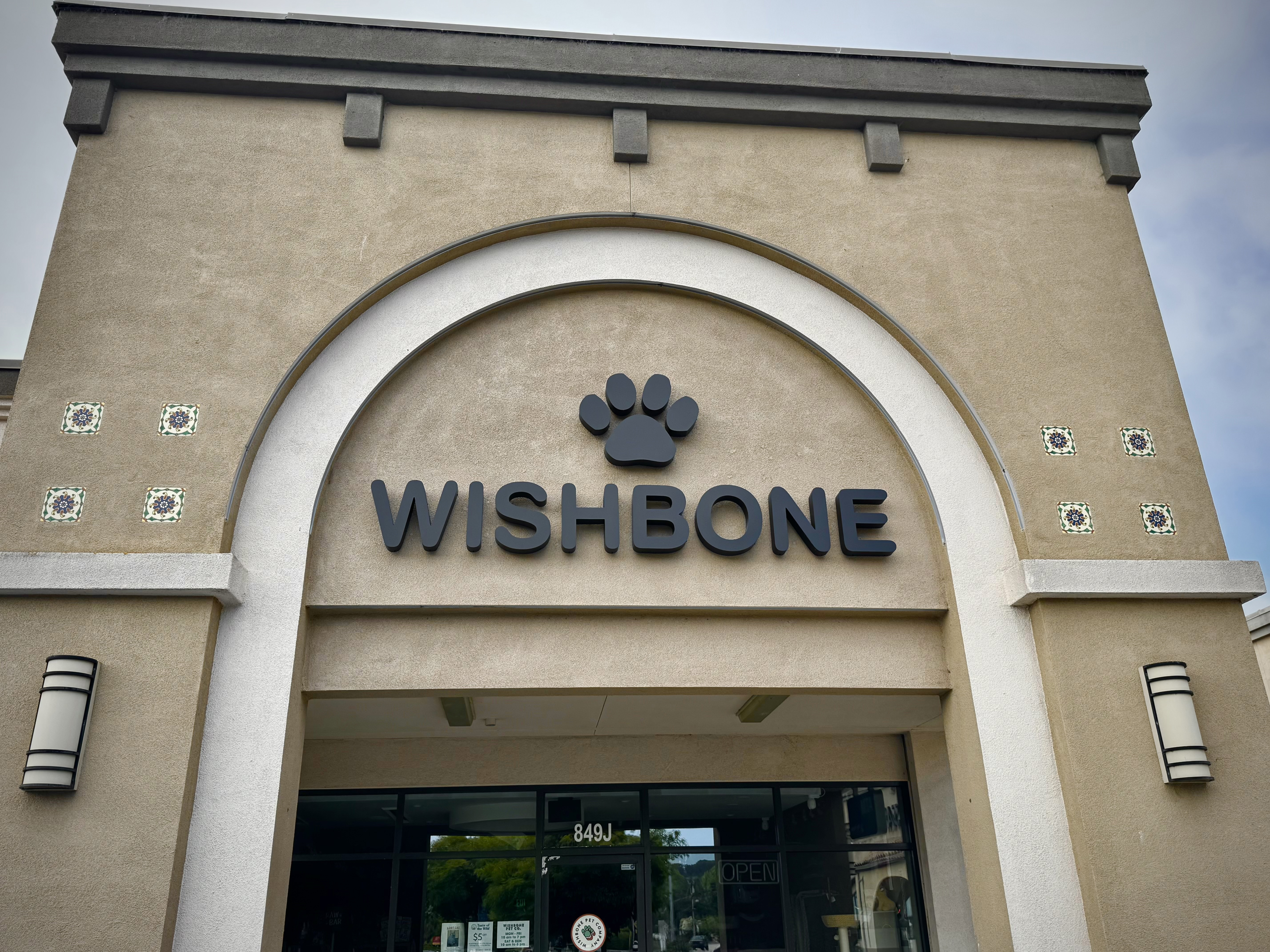 Wishbone Pet Co. Santa Cruz Westside location